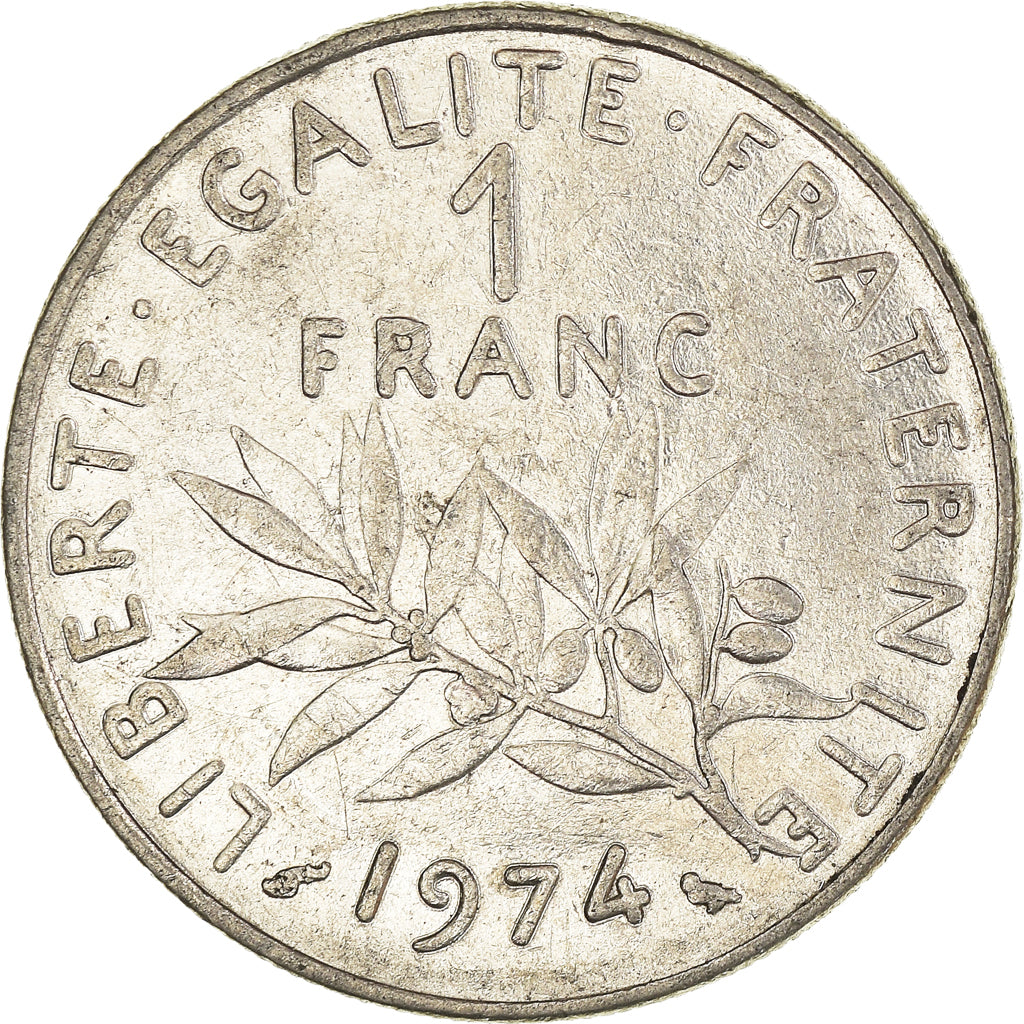 Munten, Frankrijk, Franc, 1974