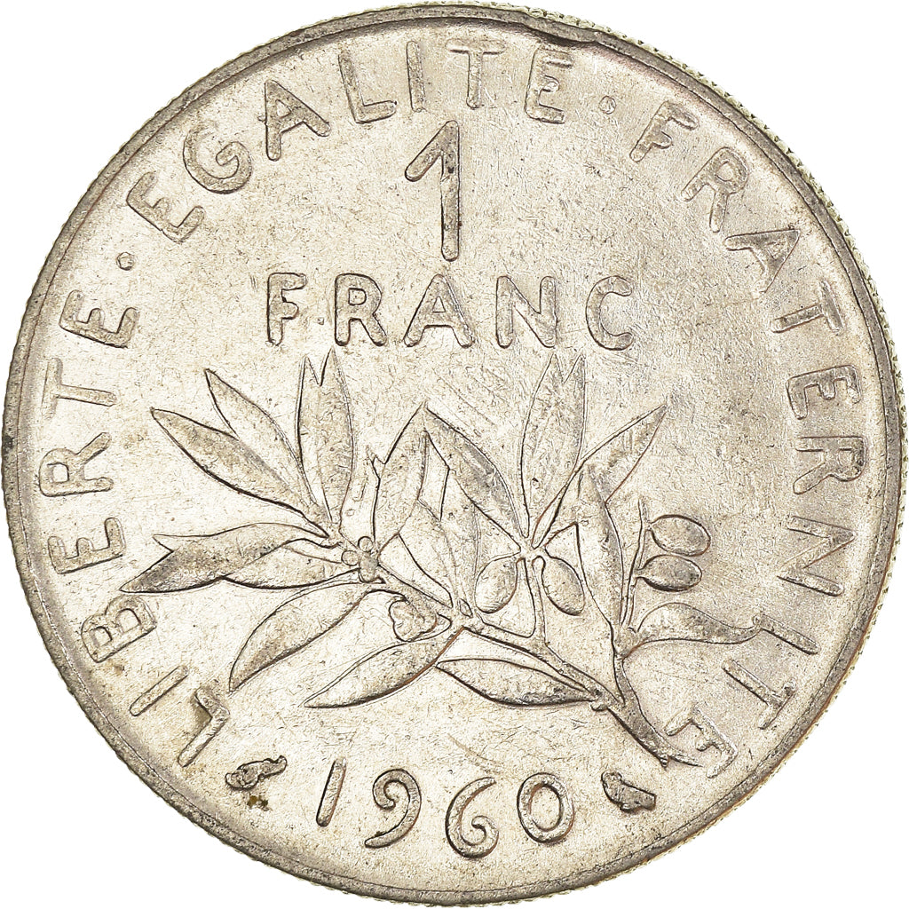 Moeda, França, Franc, 1960
