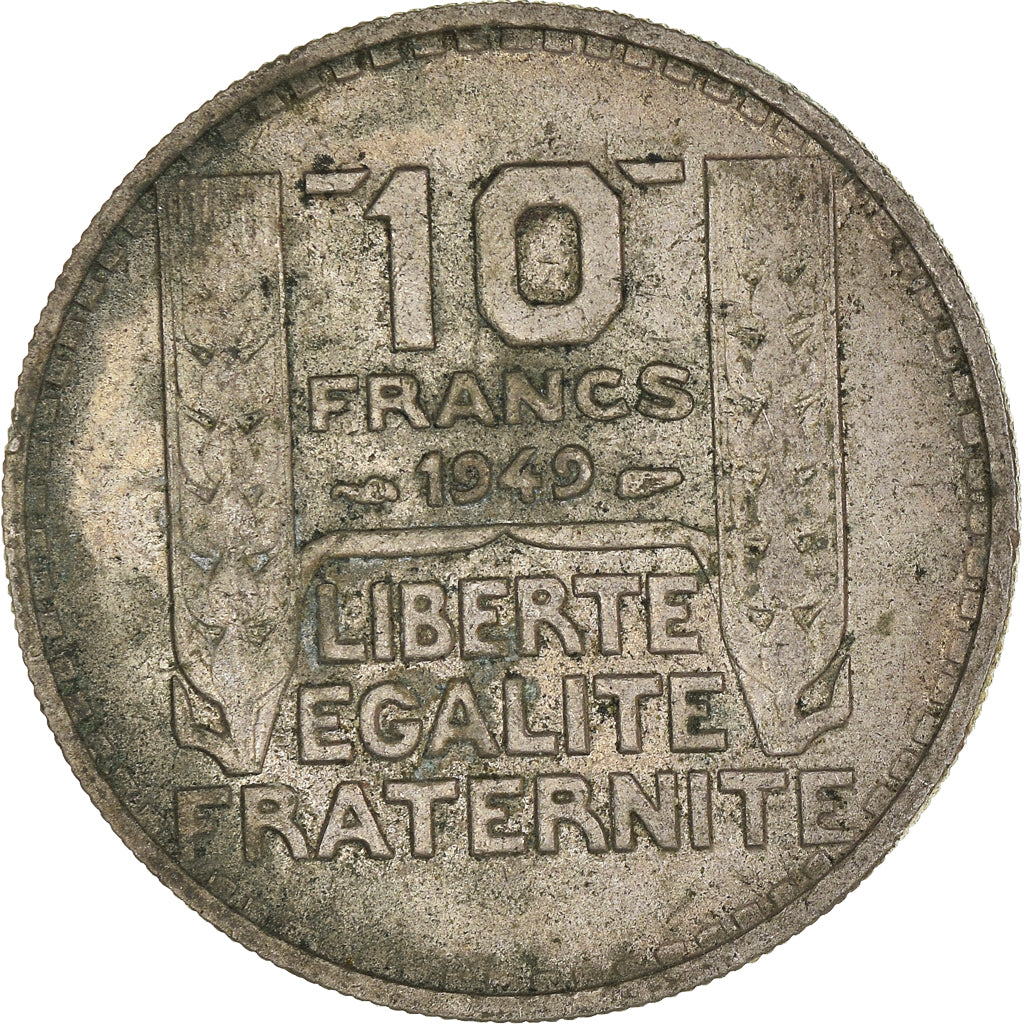 Münze, Frankreich, 10 Francs, 1949