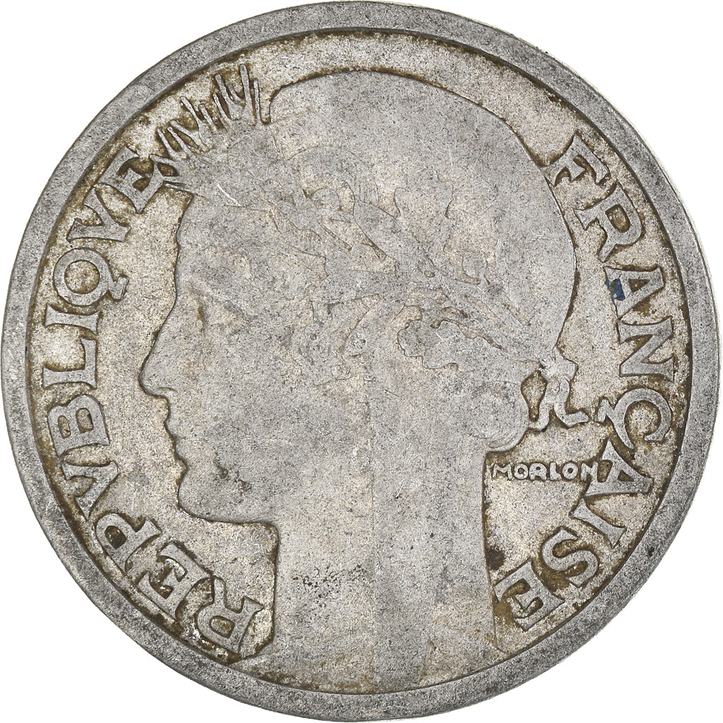 Moeda, França, 2 Francs, 1950