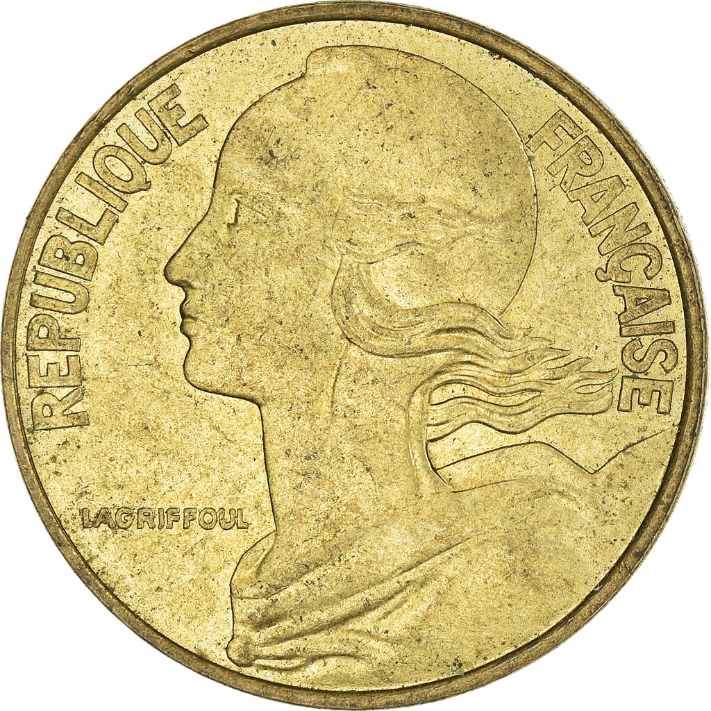 Moneta, Francia, 20 Centimes, 1983
