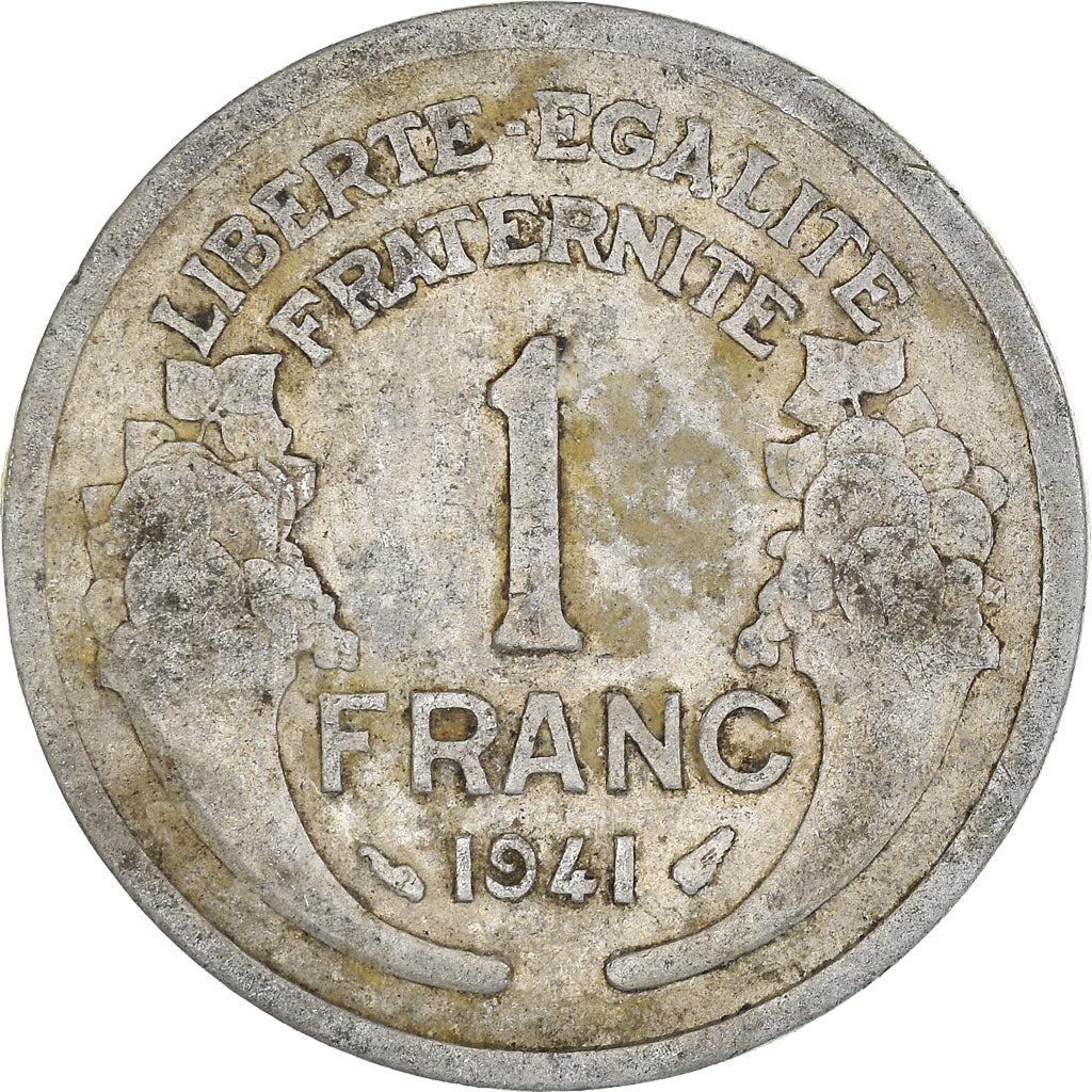 Moneta, Francia, Franc, 1941