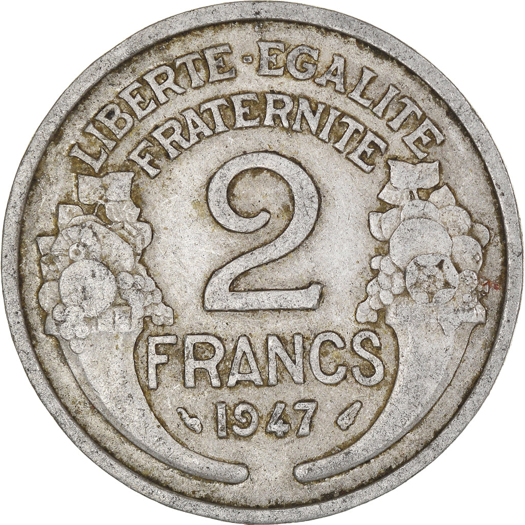 Coin, France, 2 Francs, 1947