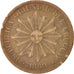 Coin, Uruguay, 4 Centesimos, 1869, Uruguay Mint, Birmingham, VF(30-35), Bronze