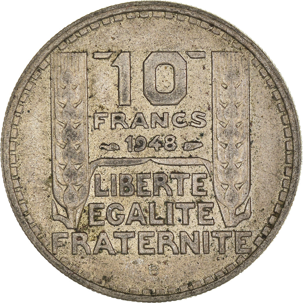 Moneda, Francia, 10 Francs, 1948