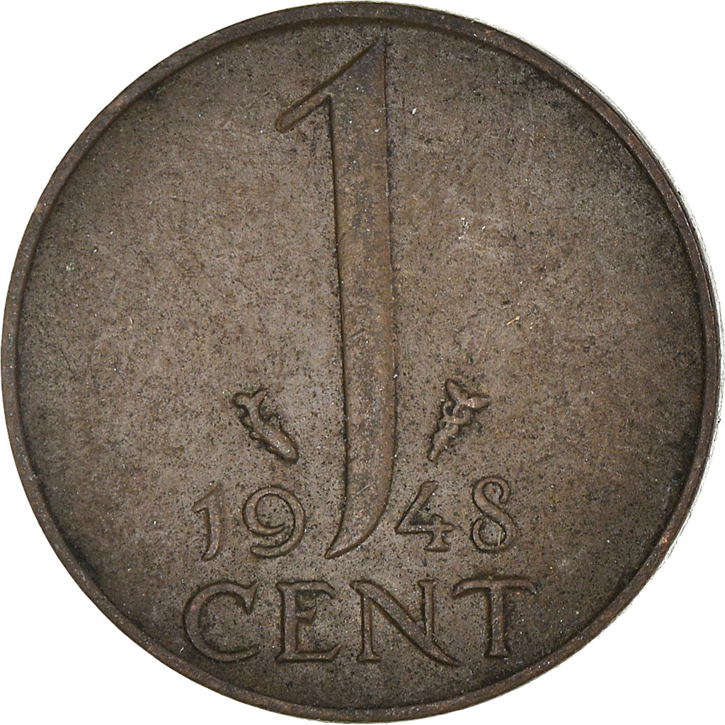 Münze, Niederlande, Cent, 1948