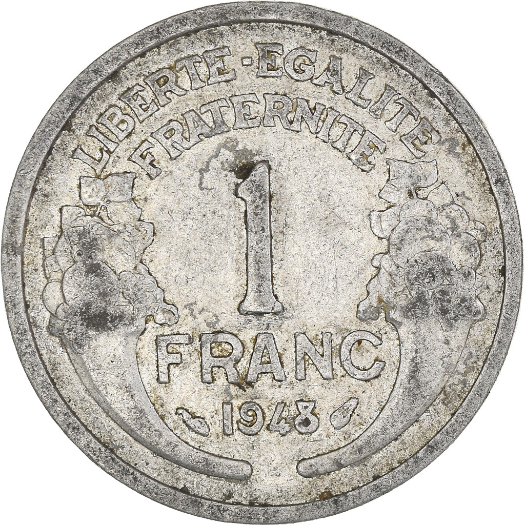 Moneta, Francja, Franc, 1948