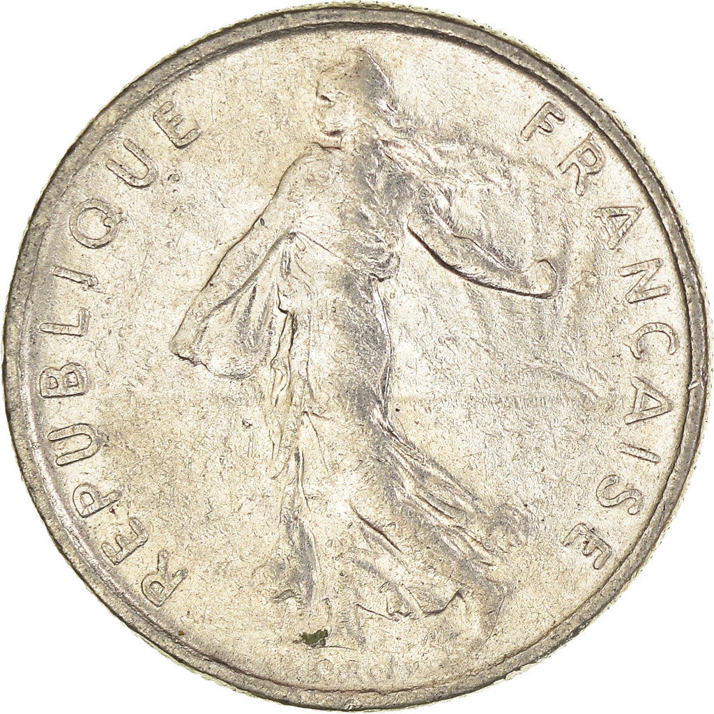 Monnaie, France, 1/2 Franc, 1966