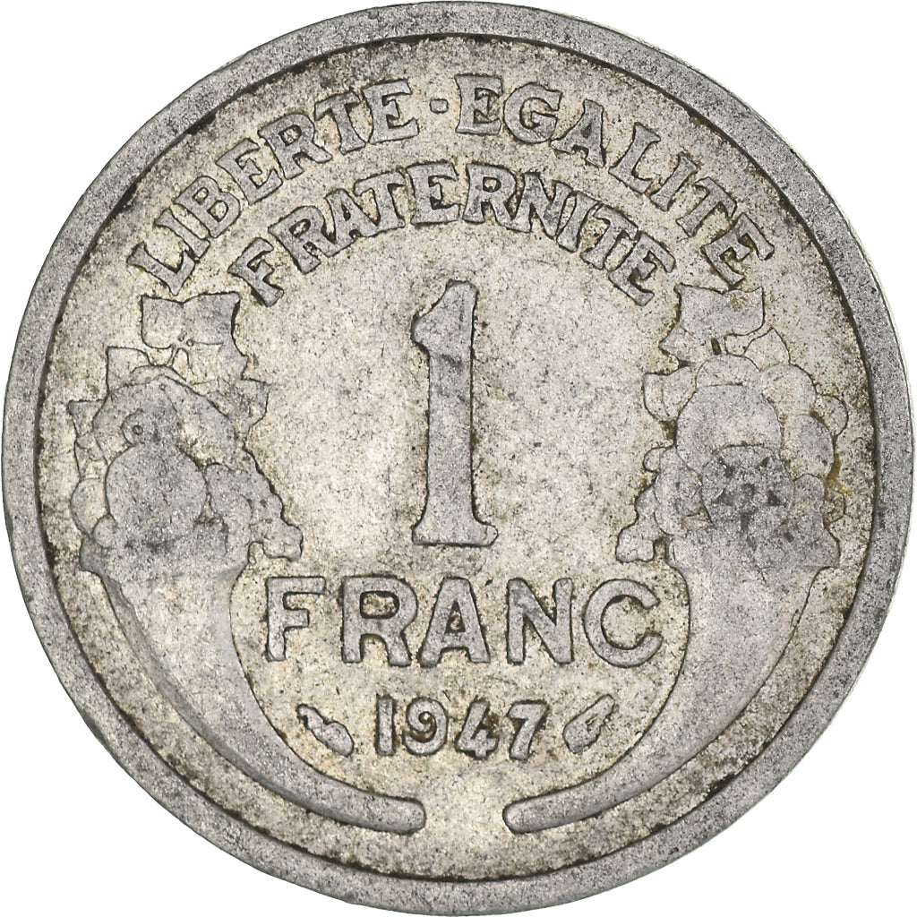 Munten, Frankrijk, Franc, 1947