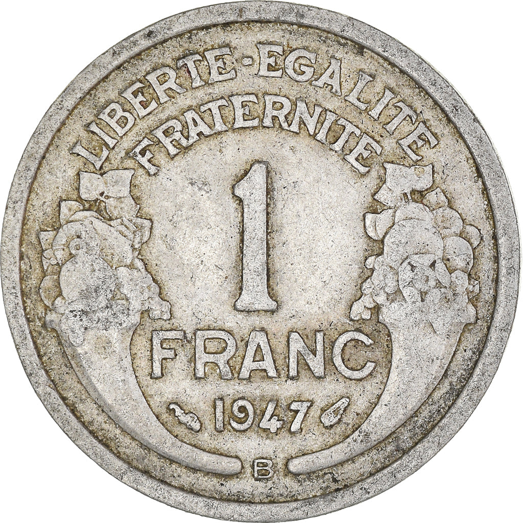 Monnaie, France, Franc, 1947