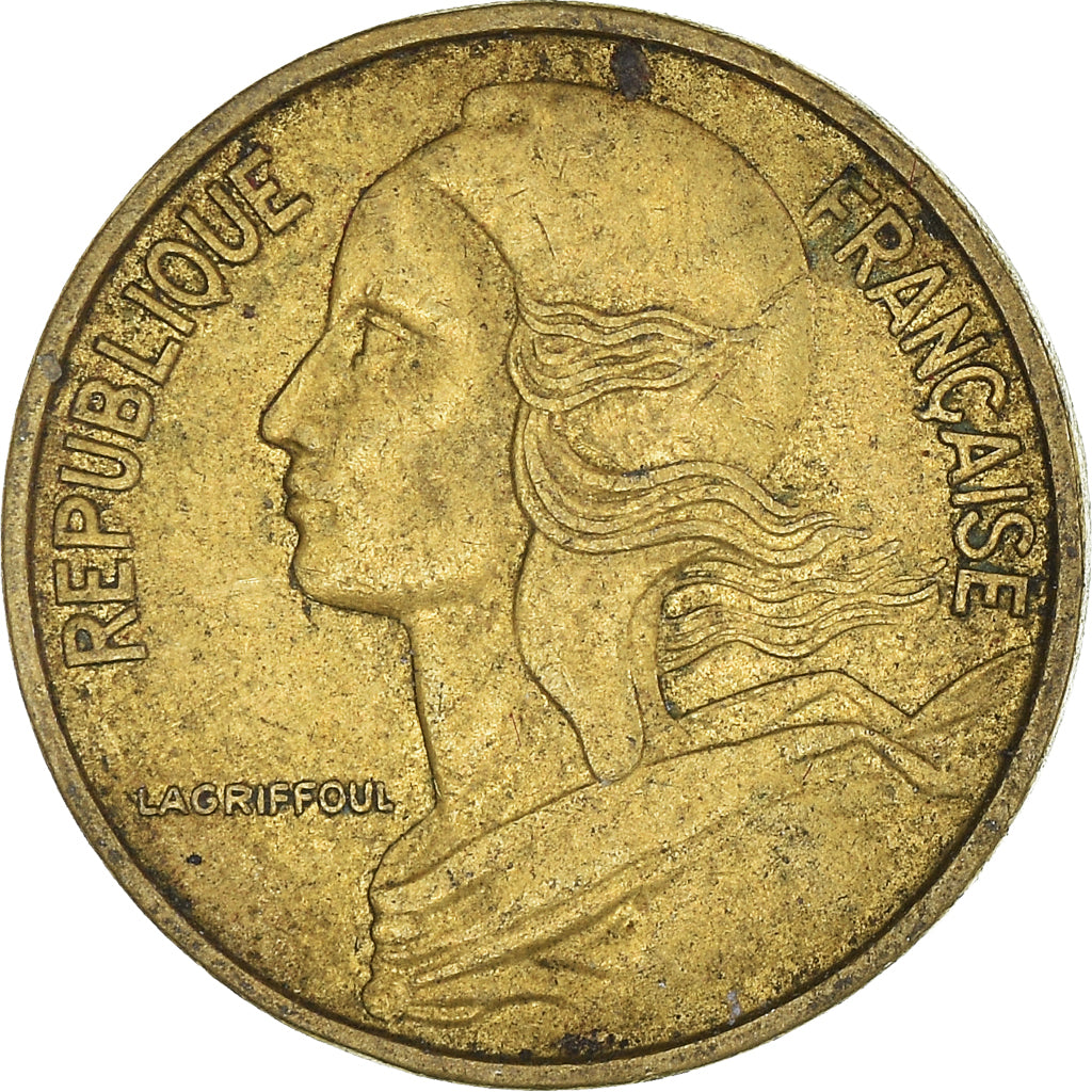 Coin, France, 5 Centimes, 1966