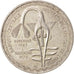 West African States, 500 Francs, 1972, Paris, AU(55-58), Silver, KM:7