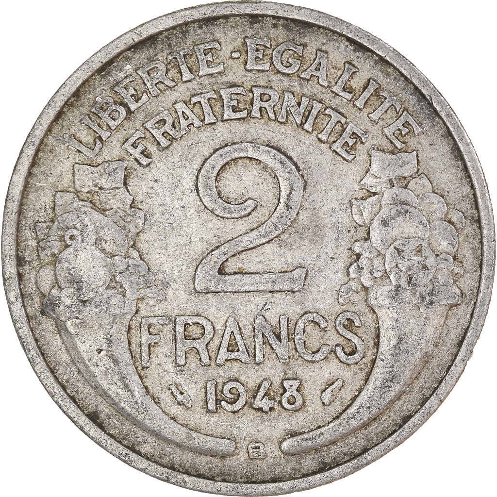 Coin, France, 2 Francs, 1948