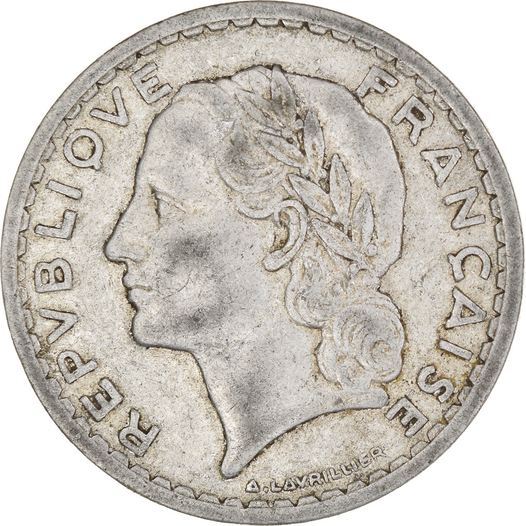 Moneda, Francia, 5 Francs, 1945