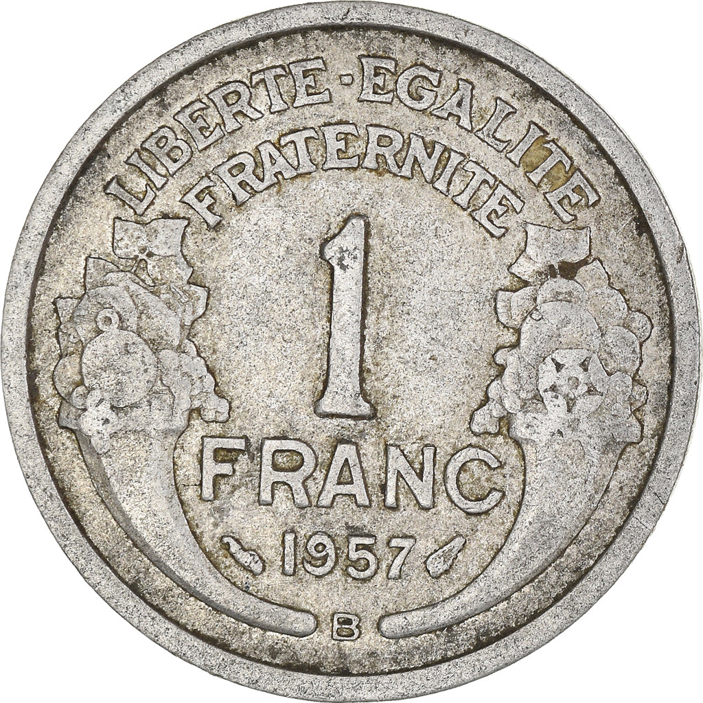 Munten, Frankrijk, Franc, 1957