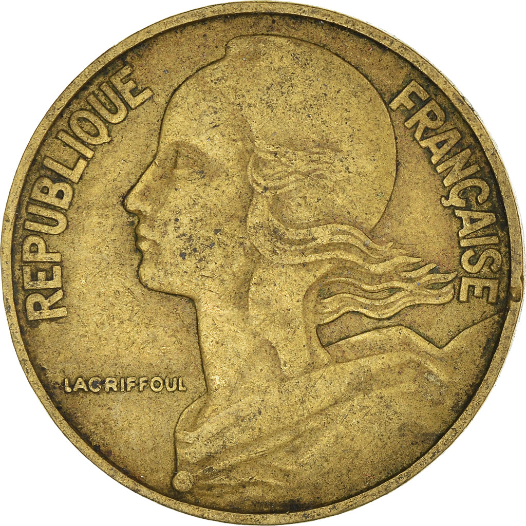 Monnaie, France, 20 Centimes, 1964