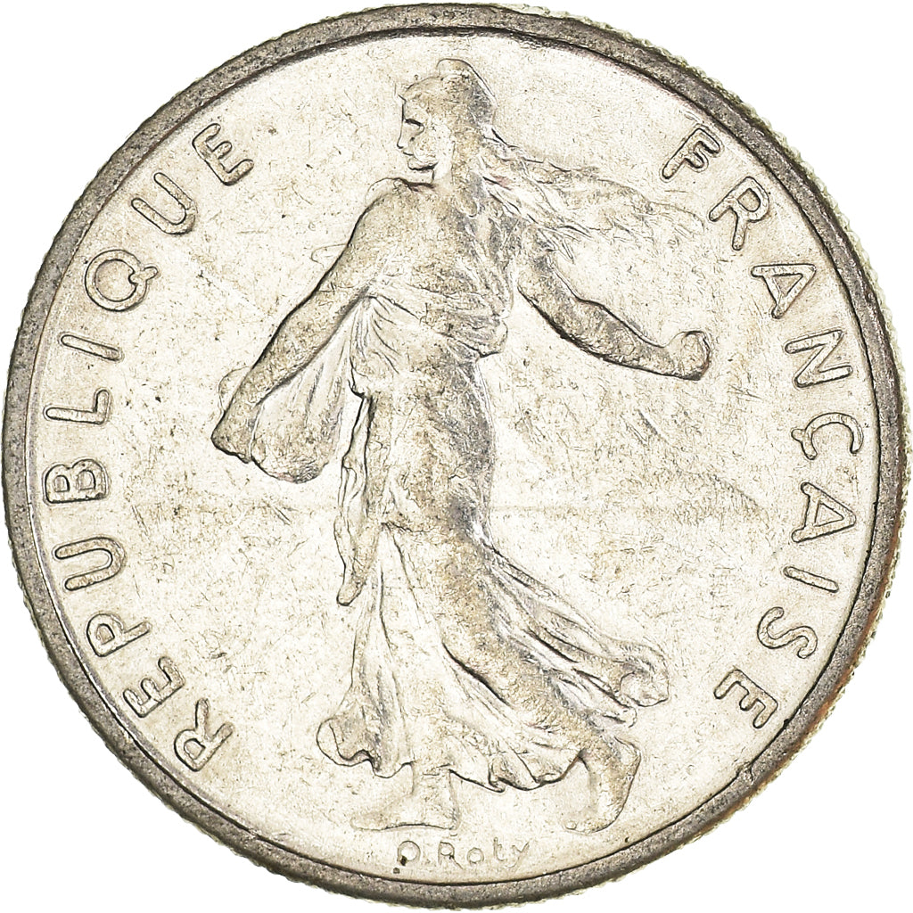 Moneta, Francja, 1/2 Franc, 1965