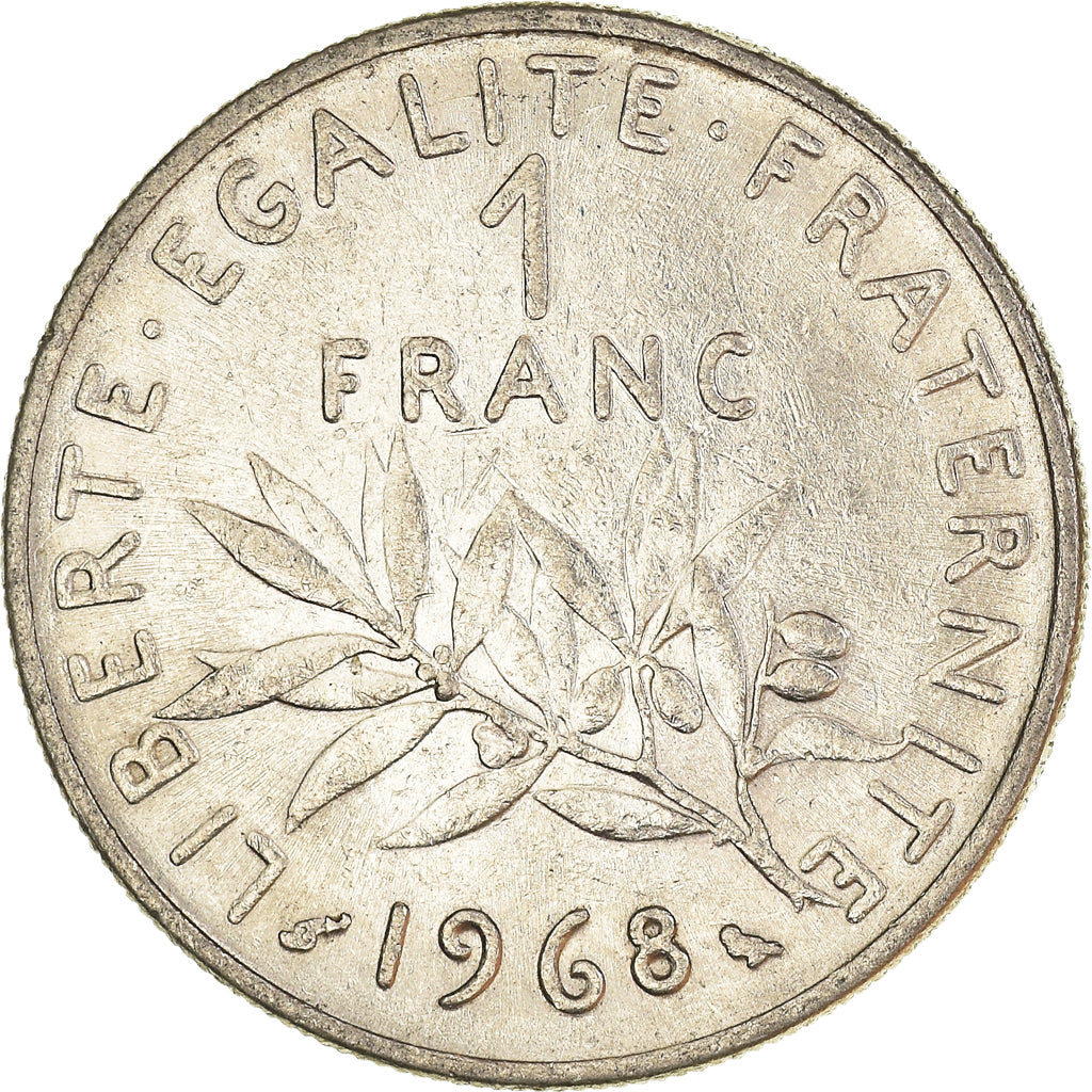 Moneta, Francia, Franc, 1968