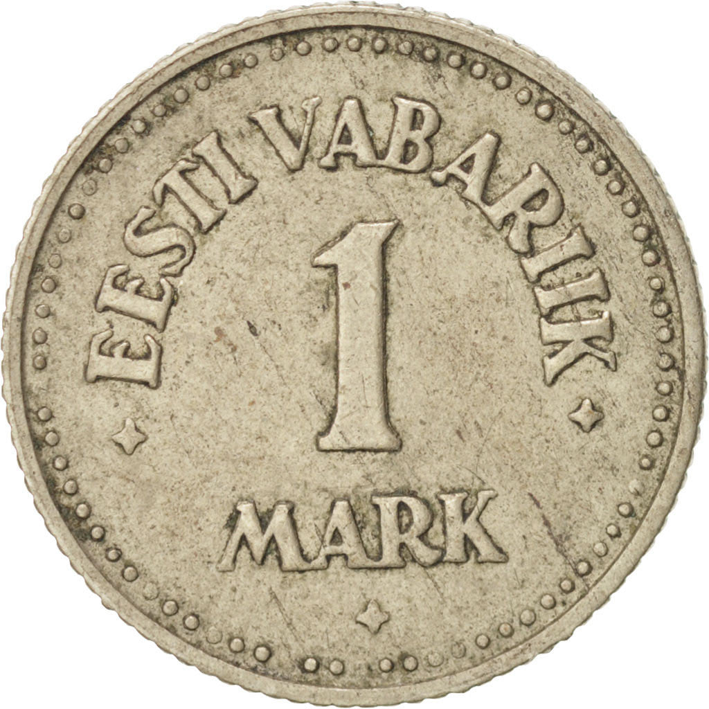 Estonia, Mark, 1924, EF(40-45), Nickel-Bronze, KM:1a