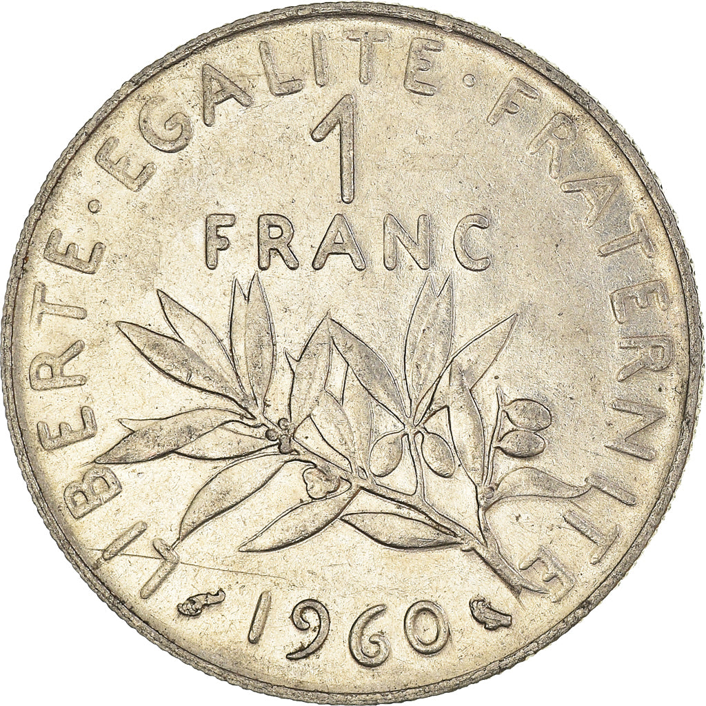 Munten, Frankrijk, Franc, 1960