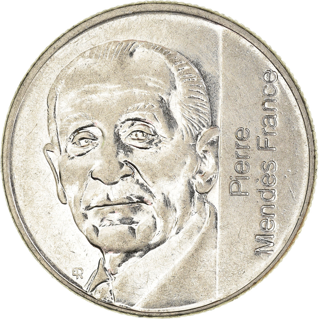 Münze, Frankreich, 5 Francs, 1992