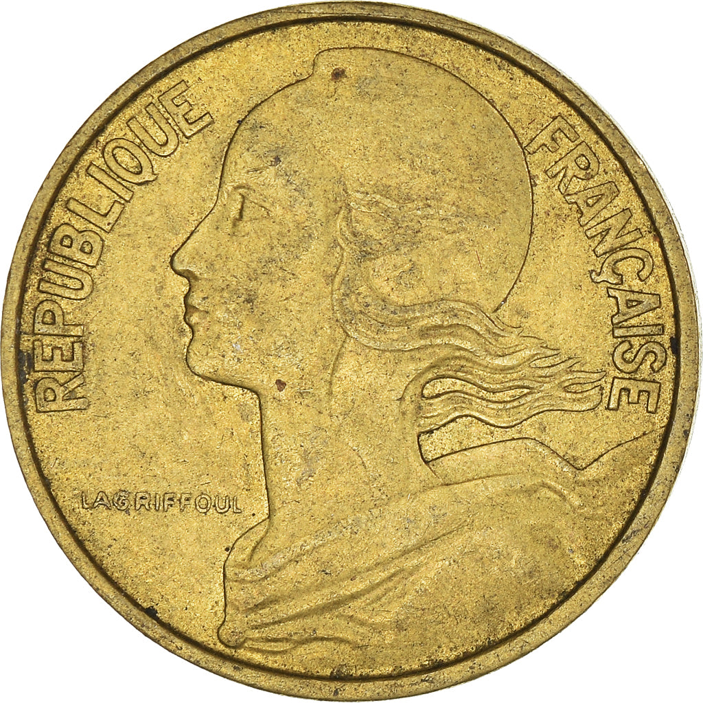 Coin, France, 10 Centimes, 1963