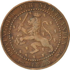 Moneta, Paesi Bassi, William III, Cent, 1883, BB, Bronzo, KM:107.1
