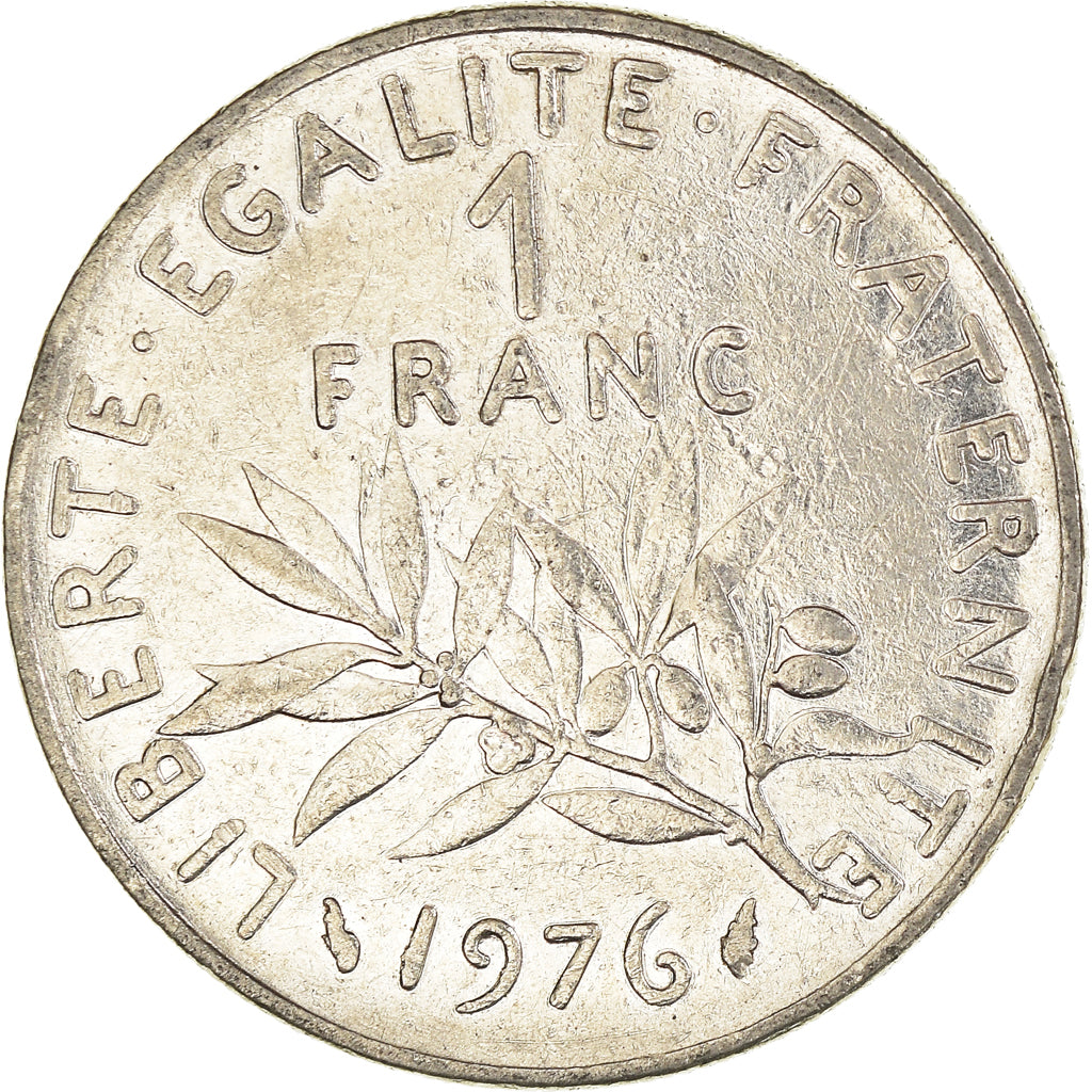Moeda, França, Franc, 1976