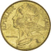 Moeda, França, 20 Centimes, 1989