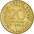 Moneta, Francja, 20 Centimes, 1989