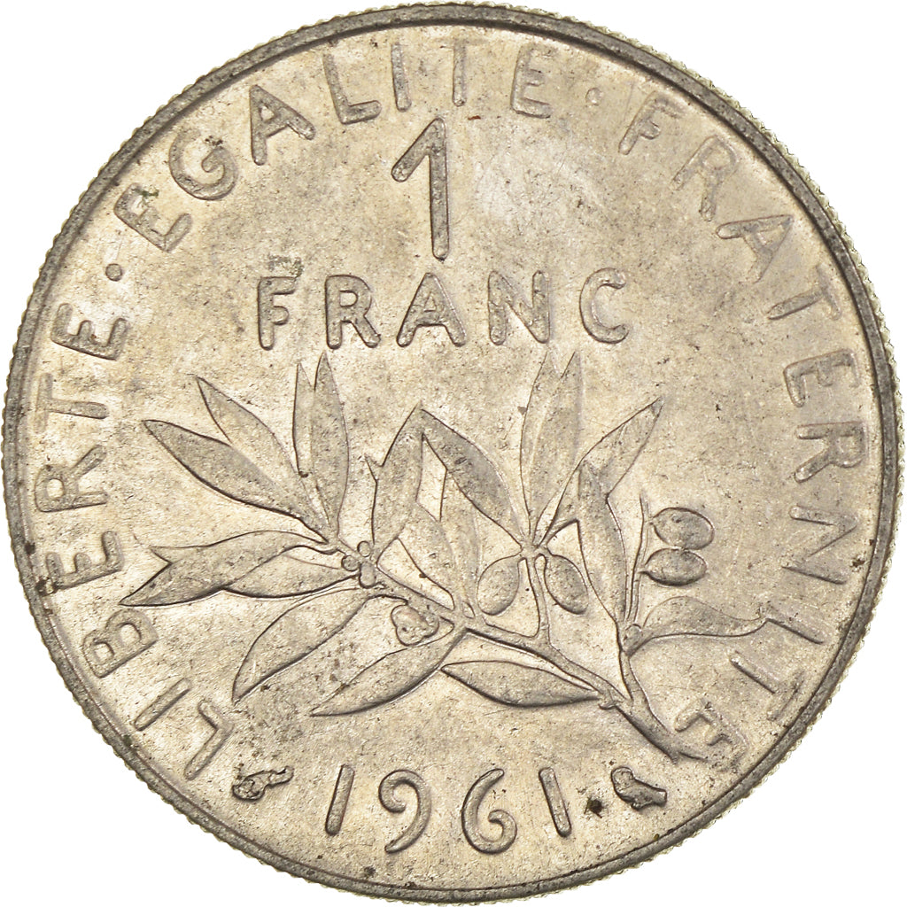Monnaie, France, Franc, 1961
