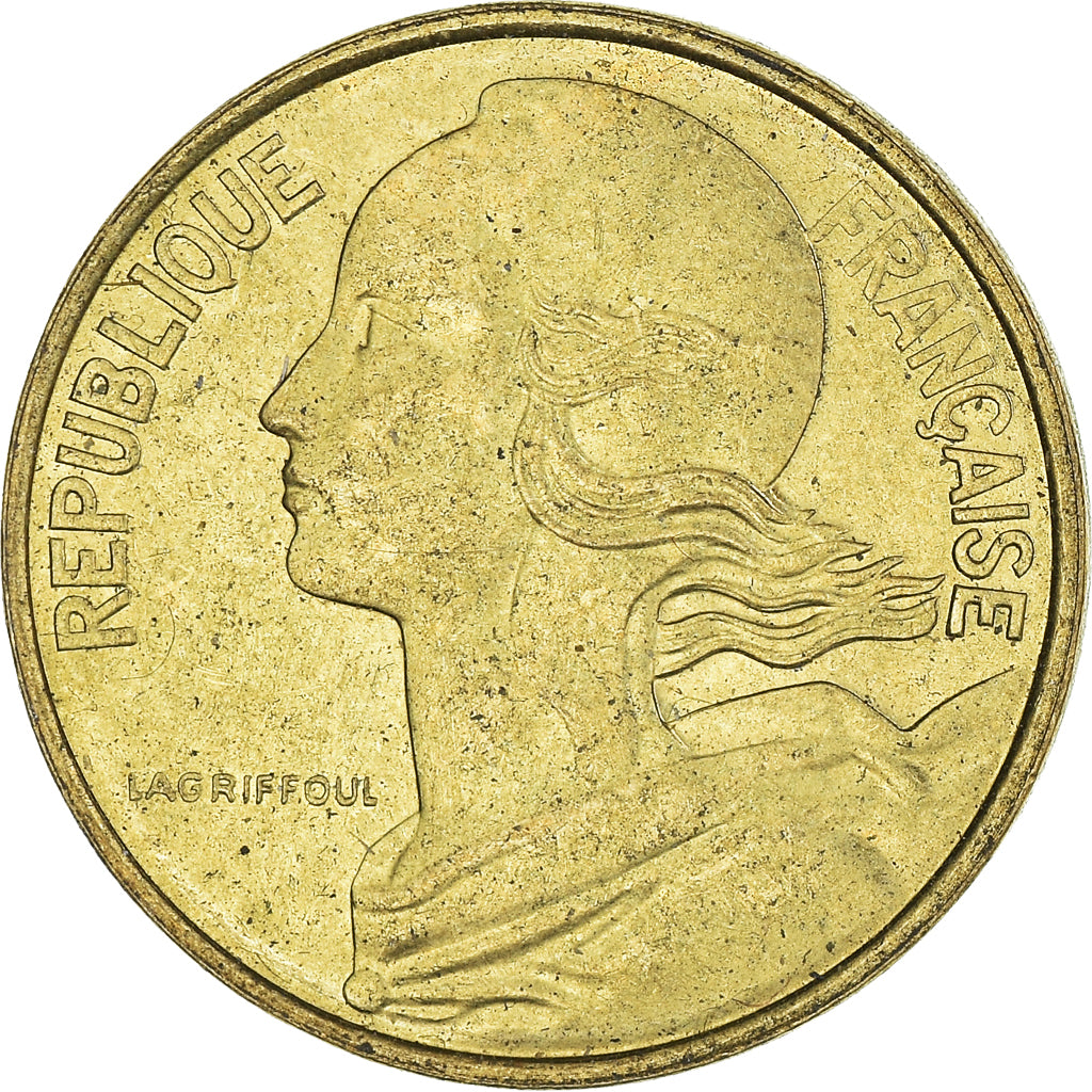 Coin, France, 10 Centimes, 1997