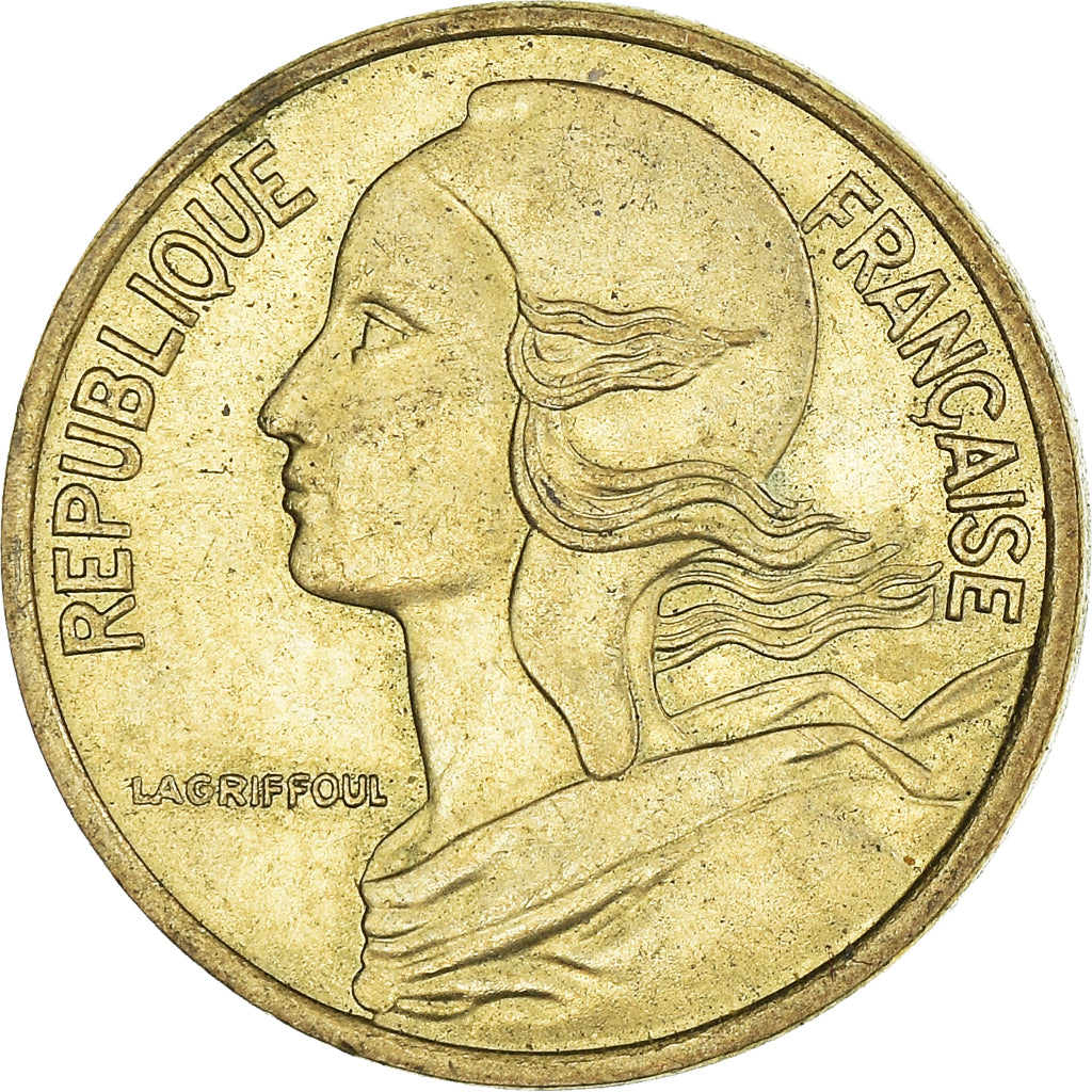 Coin, France, 5 Centimes, 1980