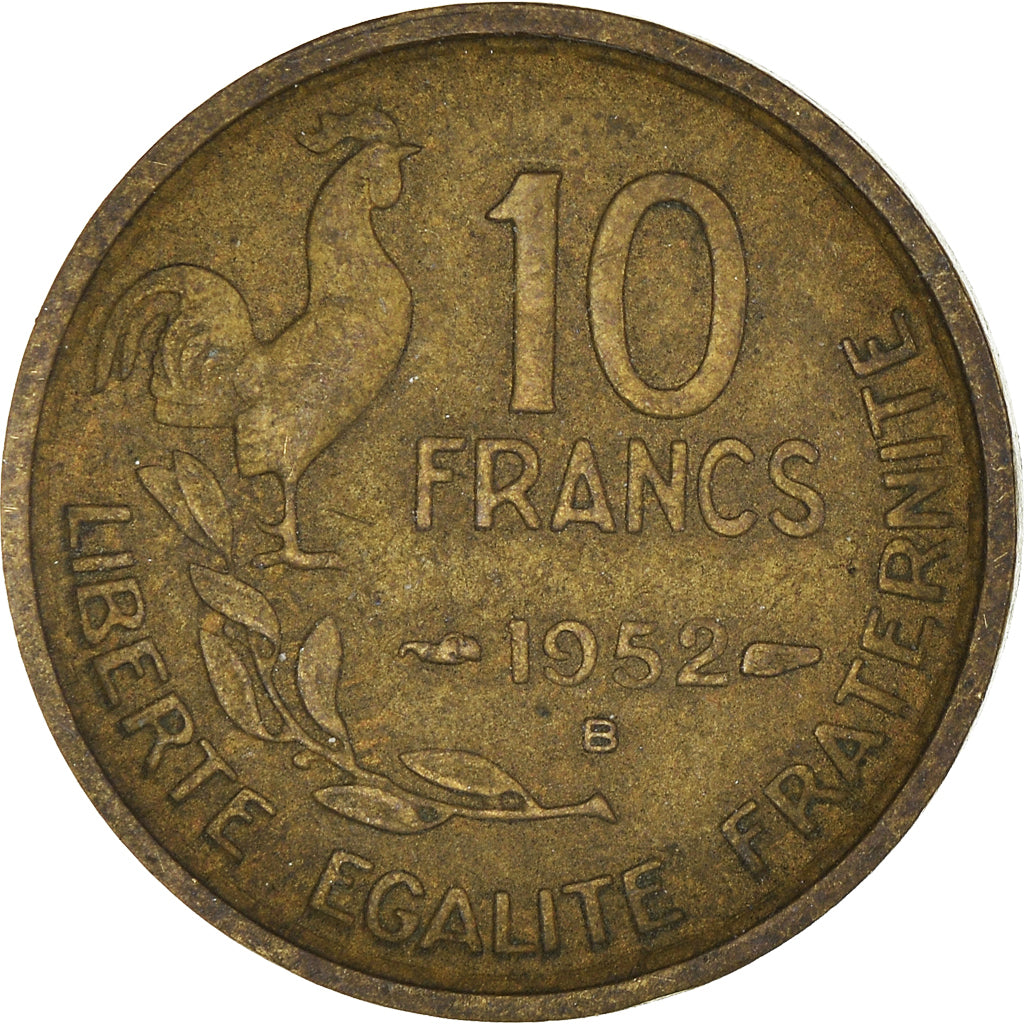 Münze, Frankreich, 10 Francs, 1952