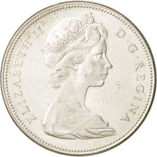 Canada, Elizabeth II, Dollar, 1967, Royal Canadian Mint, MS(63), Silver, KM:70