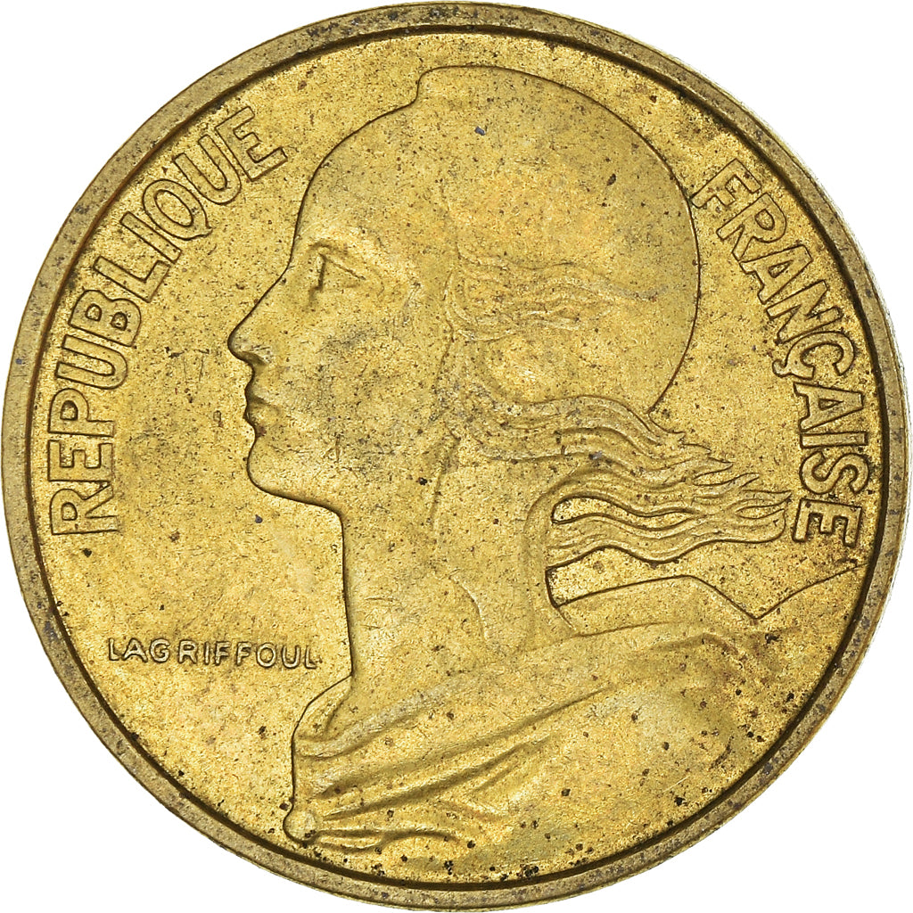 Coin, France, 10 Centimes, 1967