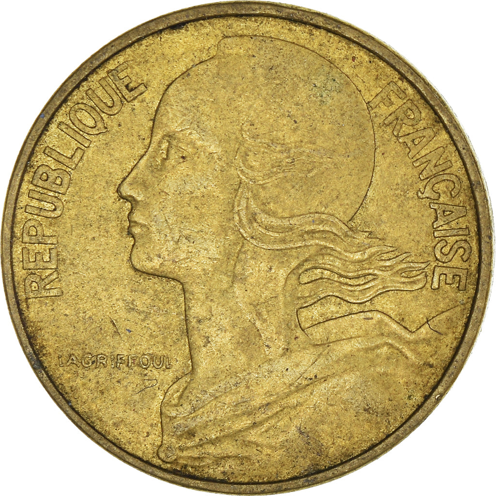 Coin, France, 10 Centimes, 1983