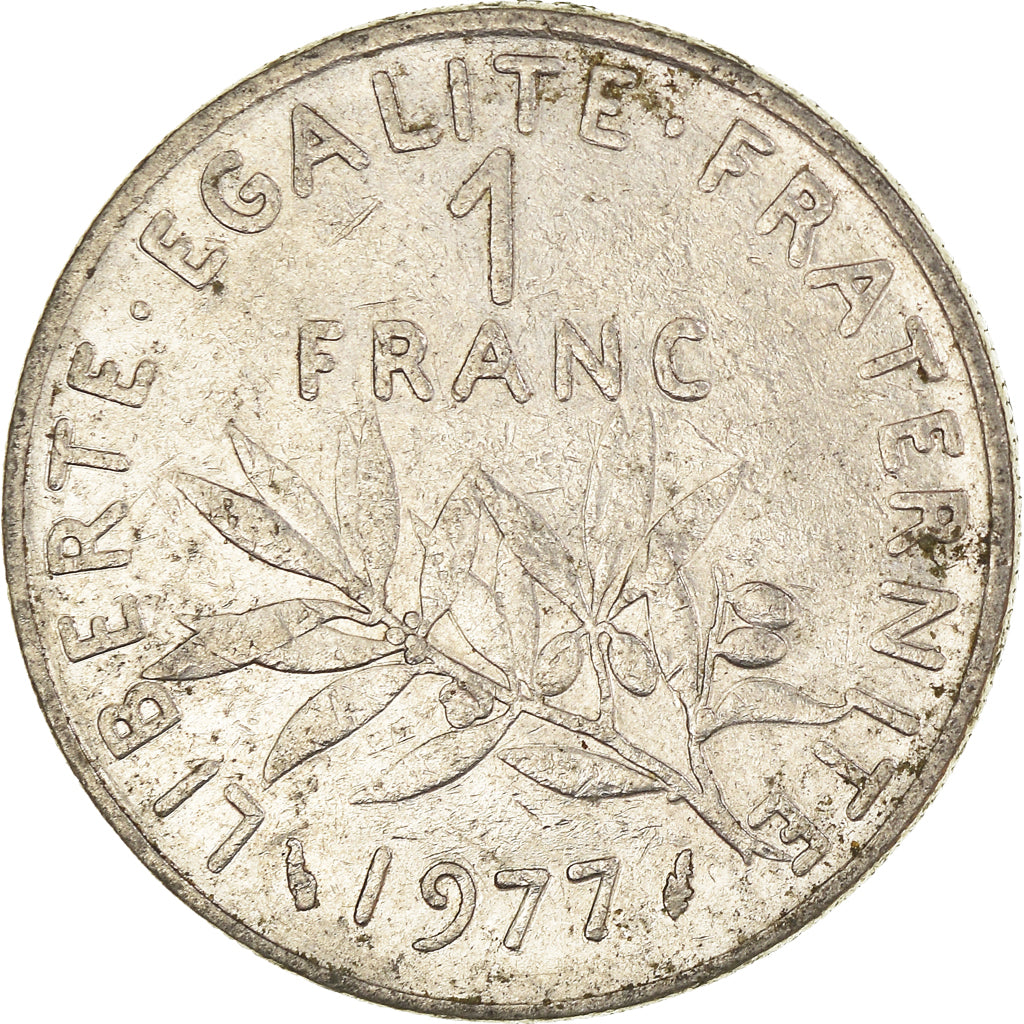 Coin, France, Franc, 1977
