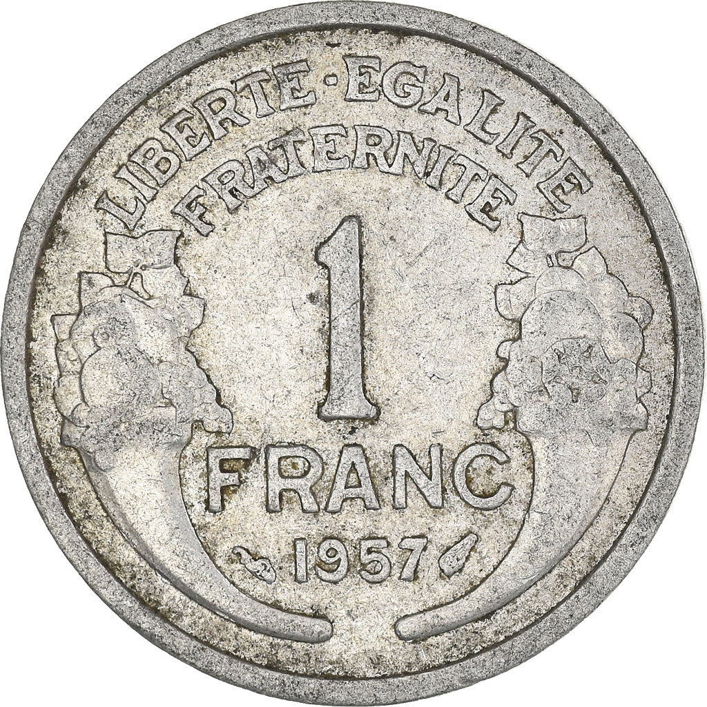 Moneta, Francja, Franc, 1957
