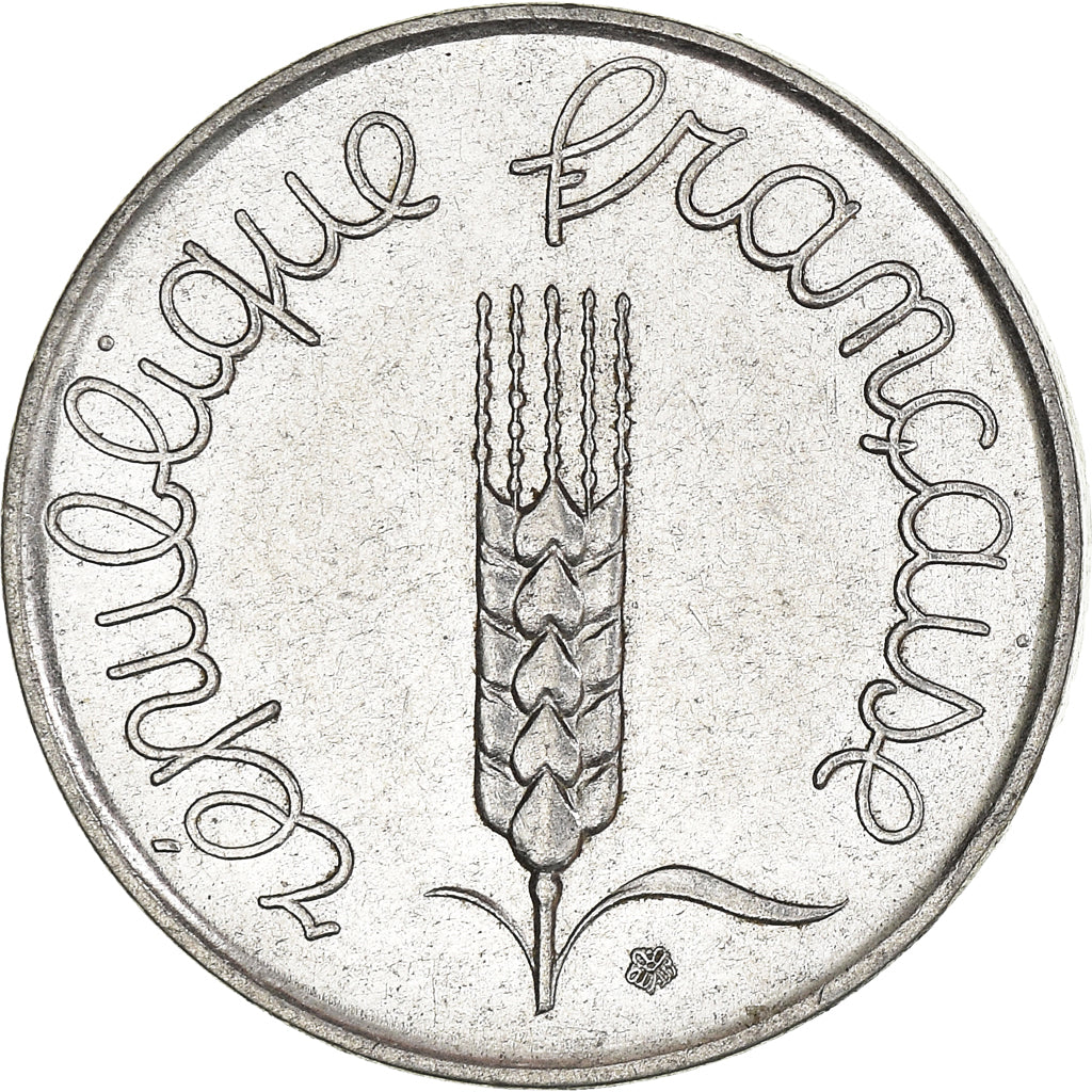 Moeda, França, 5 Centimes, 1961