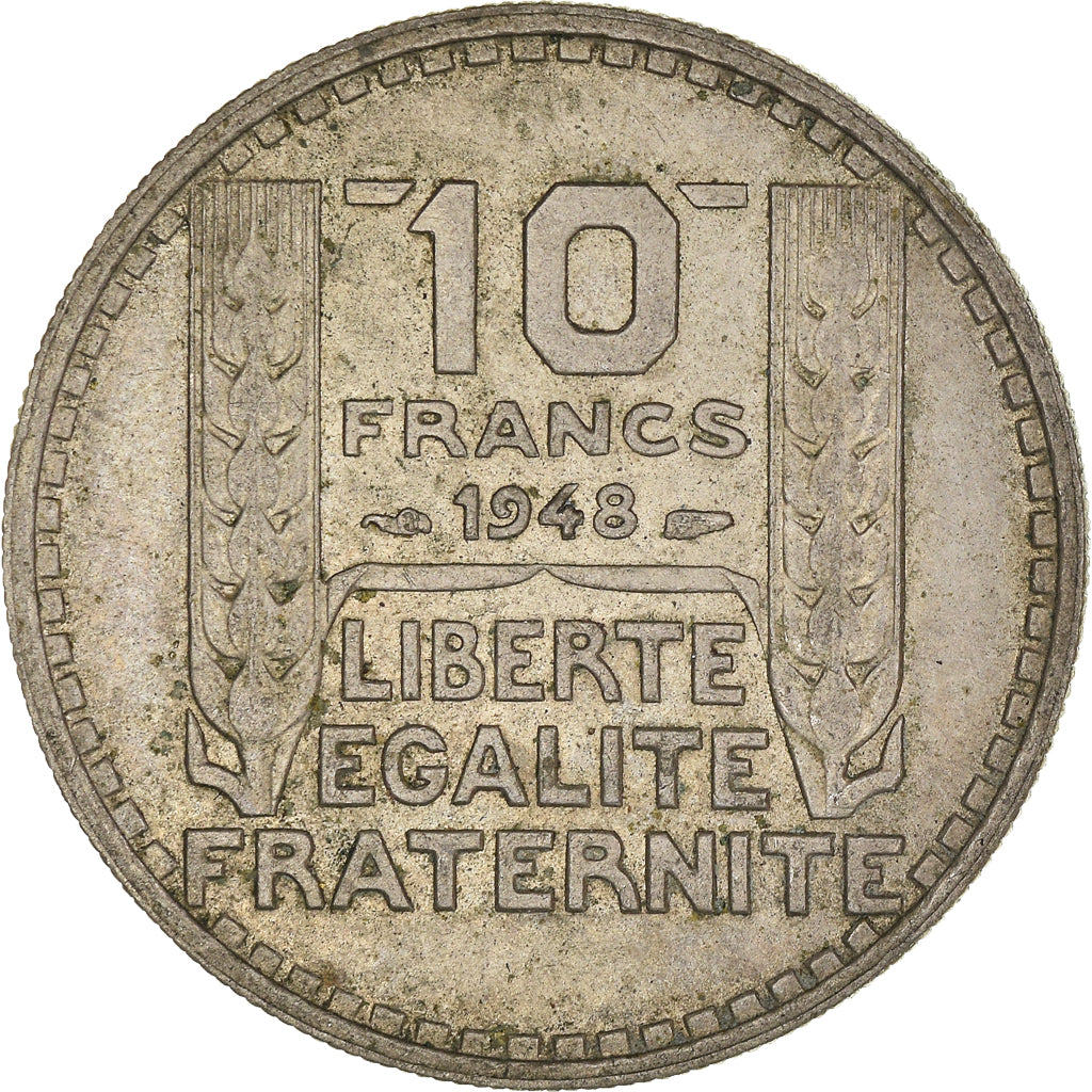 Moneta, Francja, 10 Francs, 1948