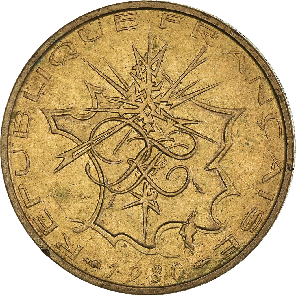 Coin, France, 10 Francs, 1980