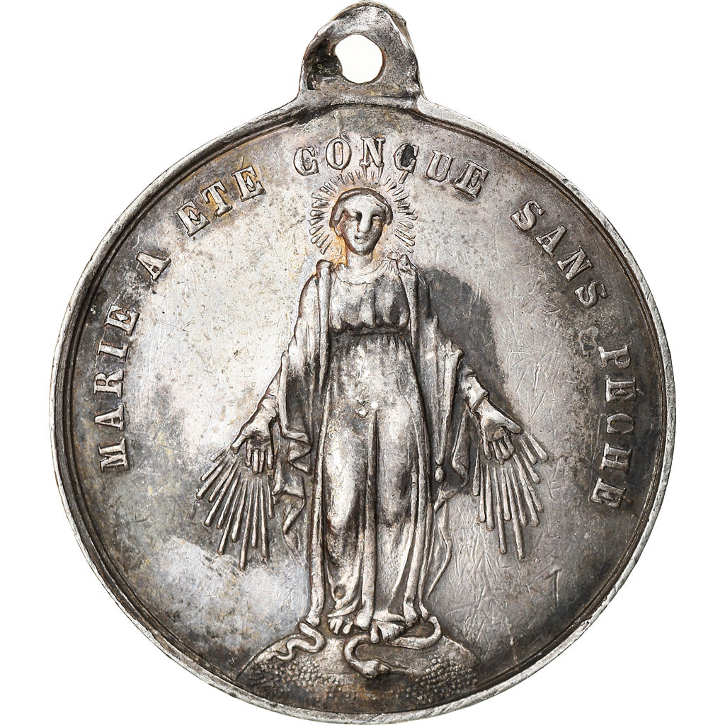 Frankrijk, Medaille, Société Chrétienne d'Epernay, Religions & beliefs, ZF+