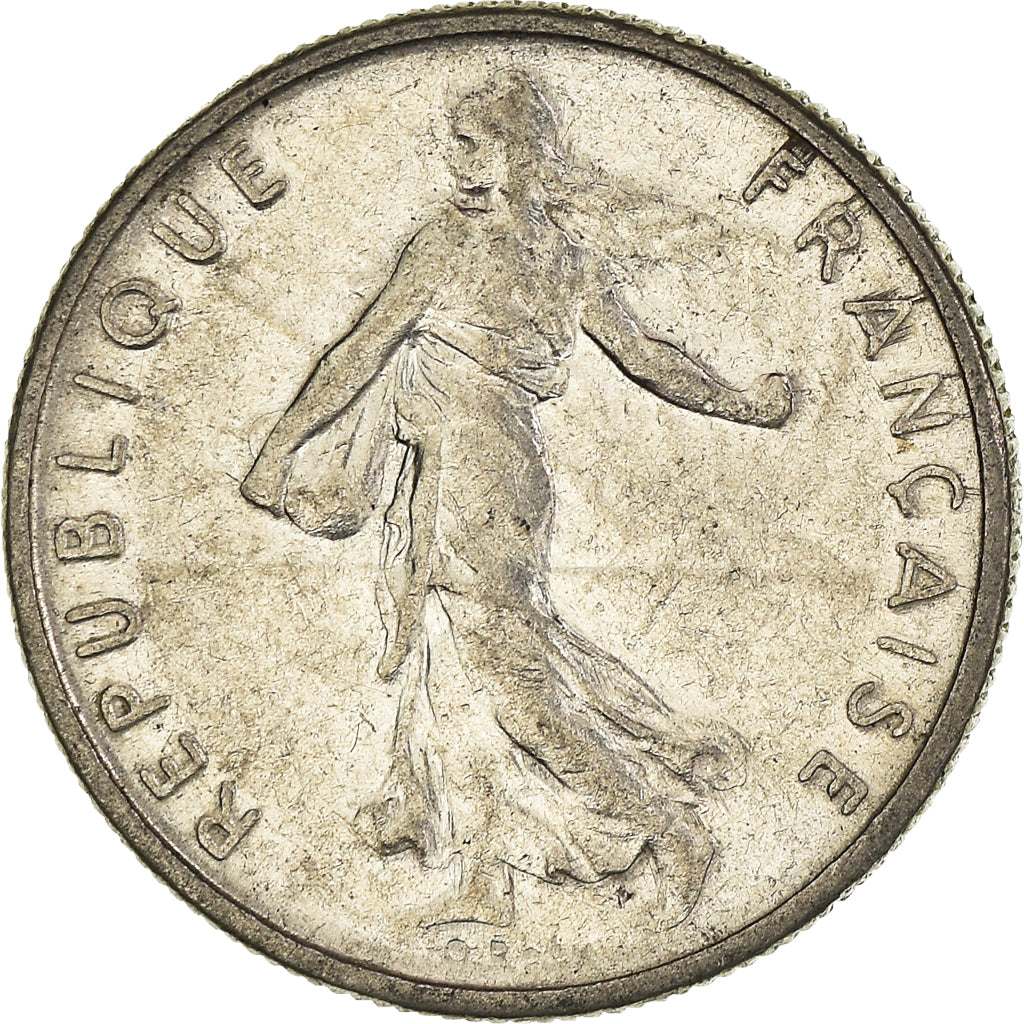 Monnaie, France, 1/2 Franc, 1969