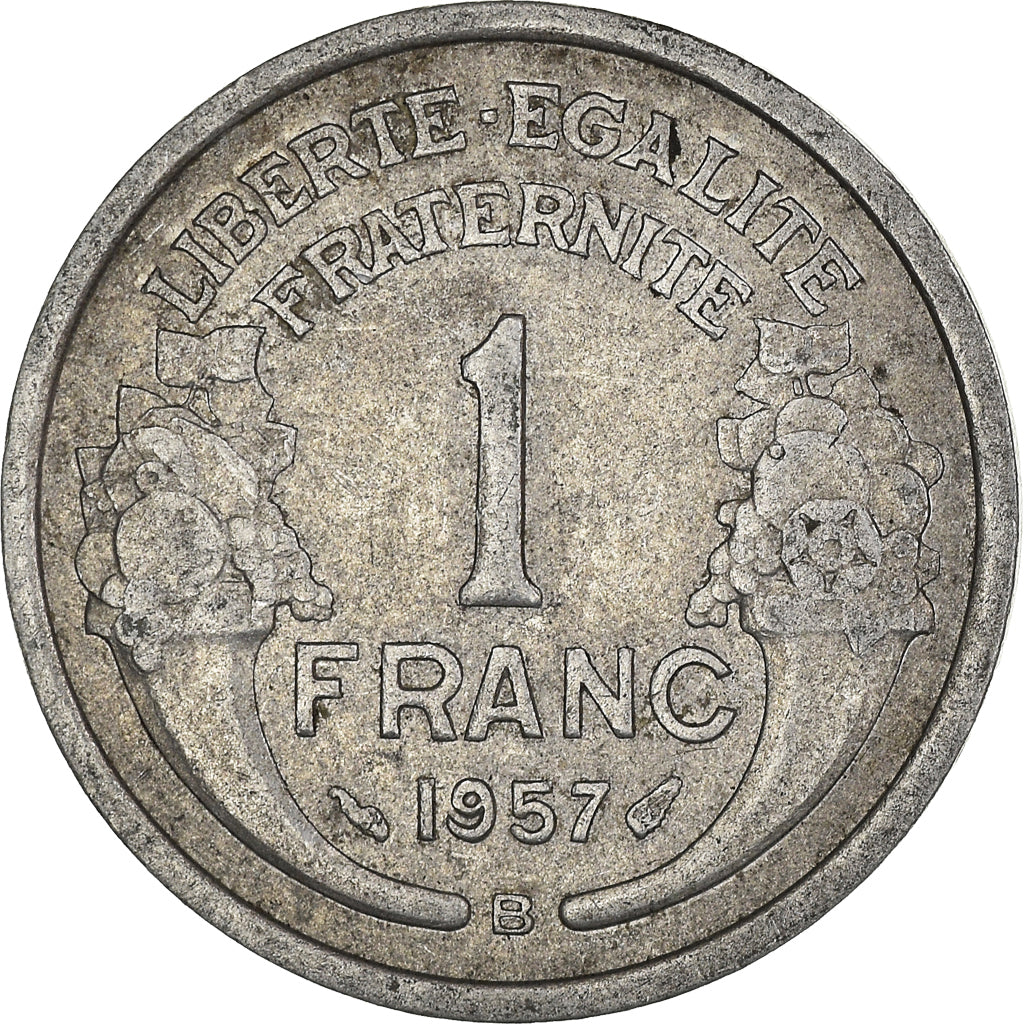 Moneta, Francia, Franc, 1957
