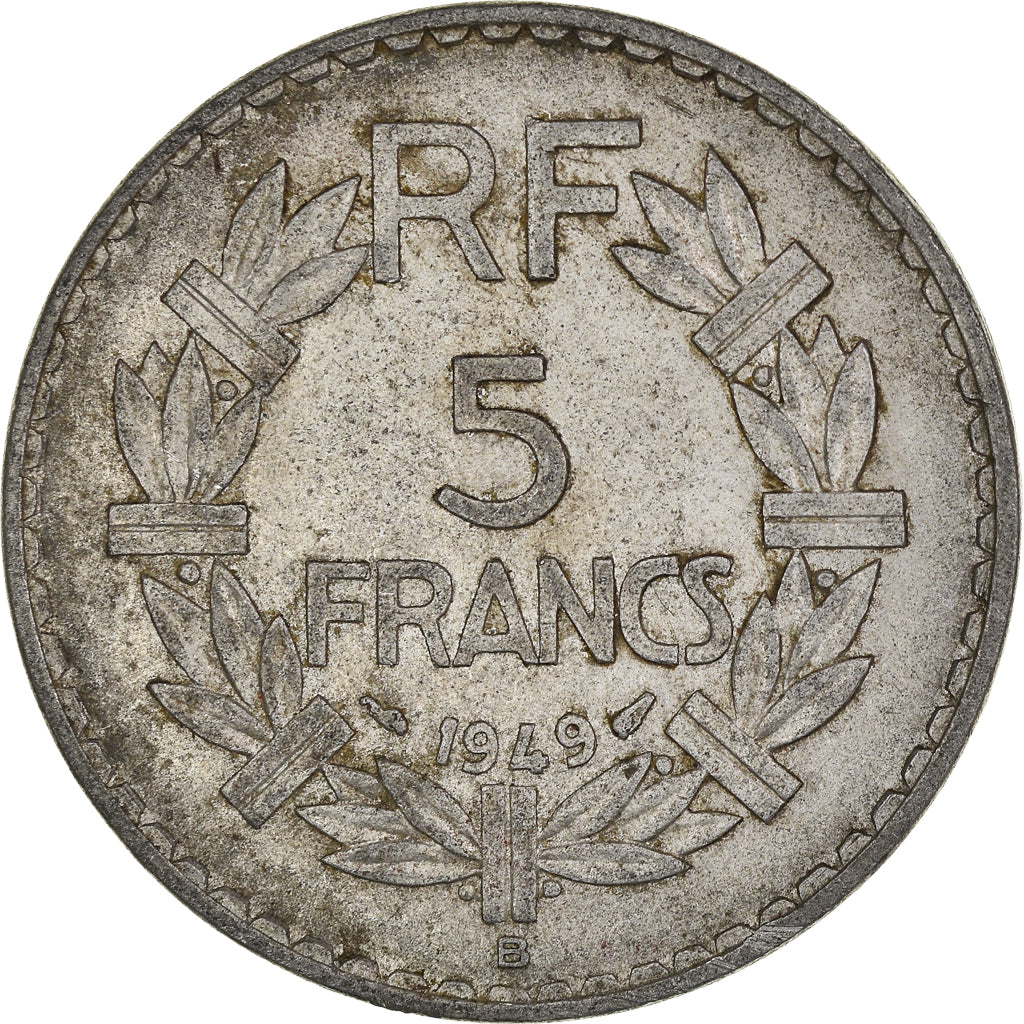 Coin, France, 5 Francs, 1949