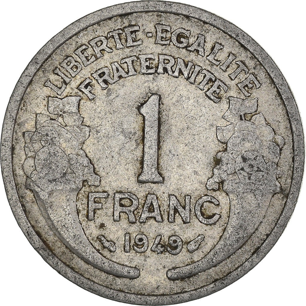 Moneta, Francja, Franc, 1949