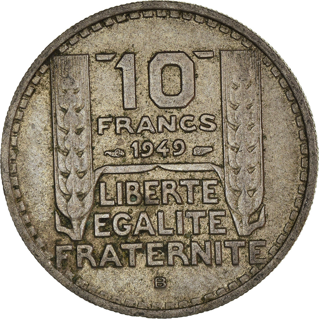 Münze, Frankreich, 10 Francs, 1949