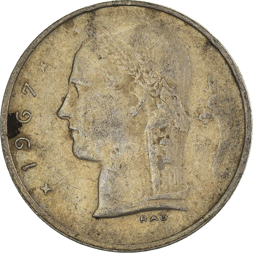 Munten, België, Franc, 1967