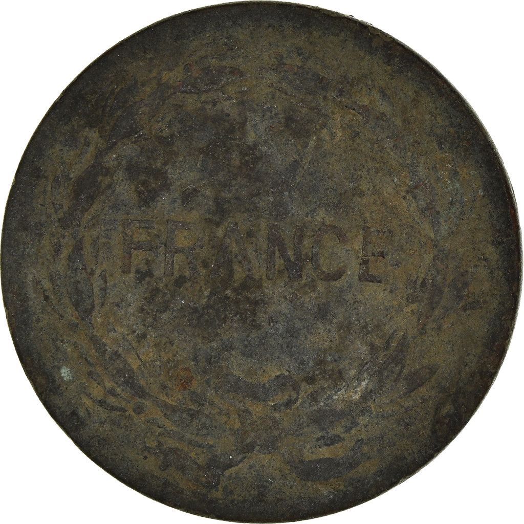 Moneda, Francia, 2 Francs, 1944